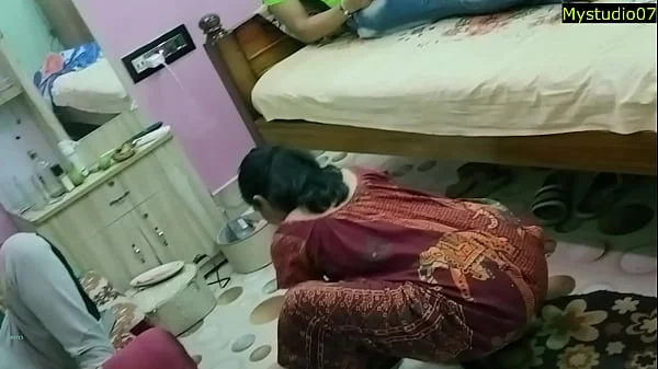 Bachelor Boy fucking Cute Maid at Home! Hindi sex